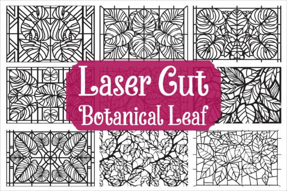 Download Laser Cut Leaf Design Collection - Design Collection