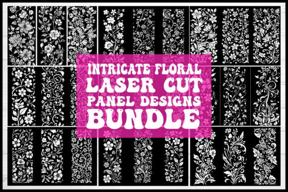Download Intricate Floral Panel Design - Design Collection