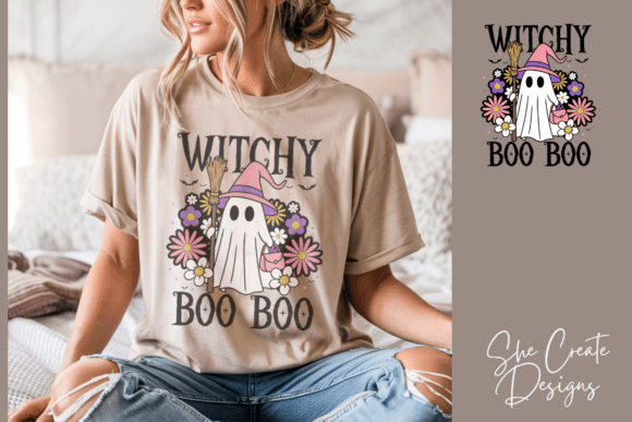 Download Halloween Witchy Ghost Graphic Design - Design Collection