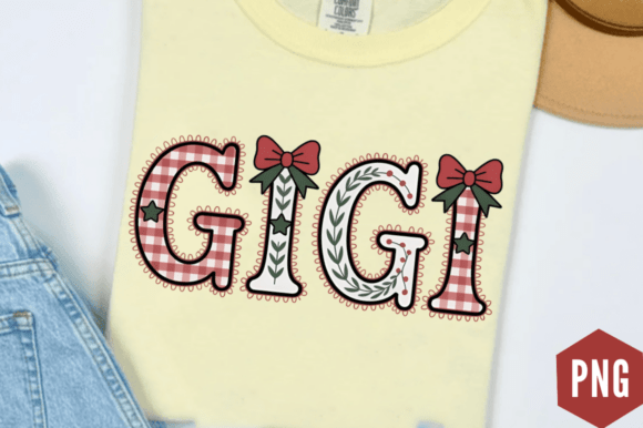 Download Christmas Gigi Sublimation Design - Design Collection