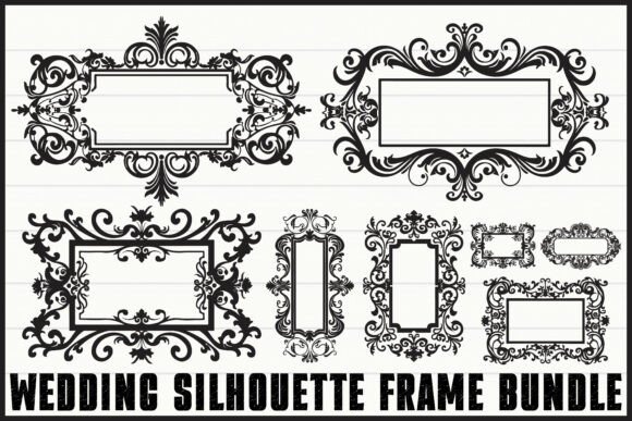 Download Decorative Wedding Frame Design - Design Collection
