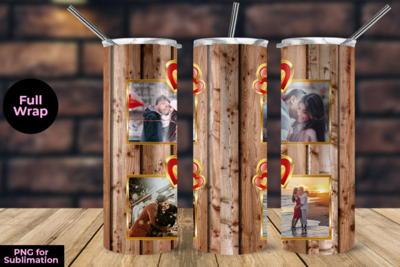 Download Wood Design Tumbler Sublimation Template - Design Collection