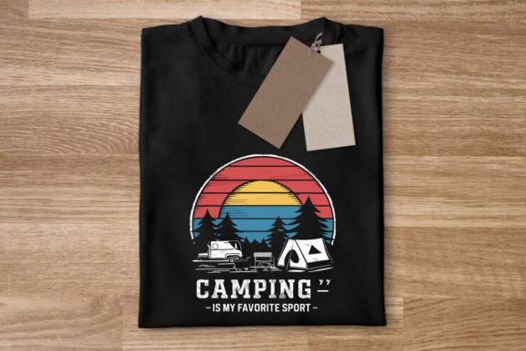 Download Camping T-shirt Design - Design Collection