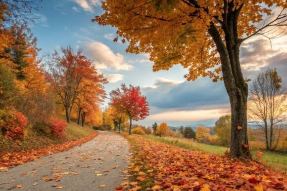 Download Fall Background Design - Design Collection