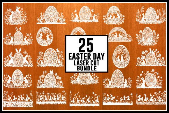 Download Easter Magic - 25 Laser Cut Designs - Design Collection