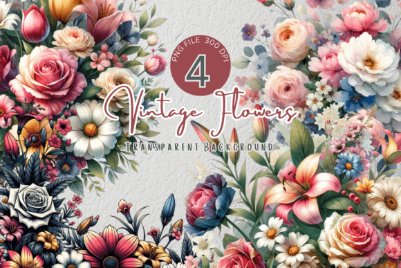 Download Watercolor Flowers, Floral Clipart - Watercolor flowers Collection