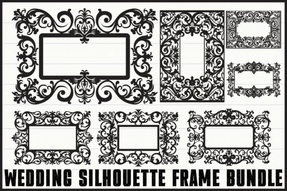 Download Decorative Wedding Frame Design - Design Collection