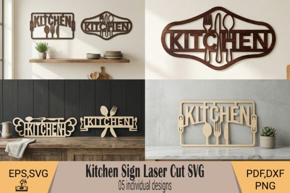 Download Kitchen Sign Laser Cut Designs - Design Collection