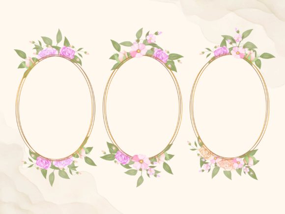 Download Floral Wedding Invitation Frame Design - Design Collection