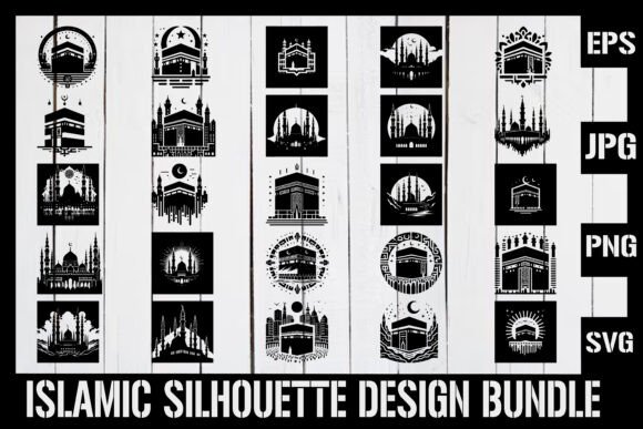 Download Islamic Silhouette Design Bundle - Design Collection