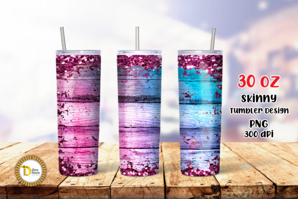 Download 30 Oz Skinny Tumbler Purple Wood Design - Design Collection