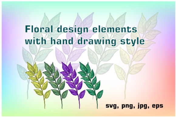 Download Floral Design Elements and Leaf - Design Collection
