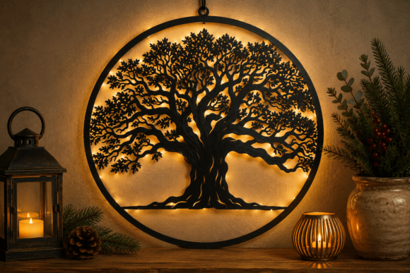 Download Tree of Life Laser Cut Design - Premium Resources