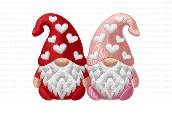 Download Valentine Gnomes Sublimation Design - Design Collection